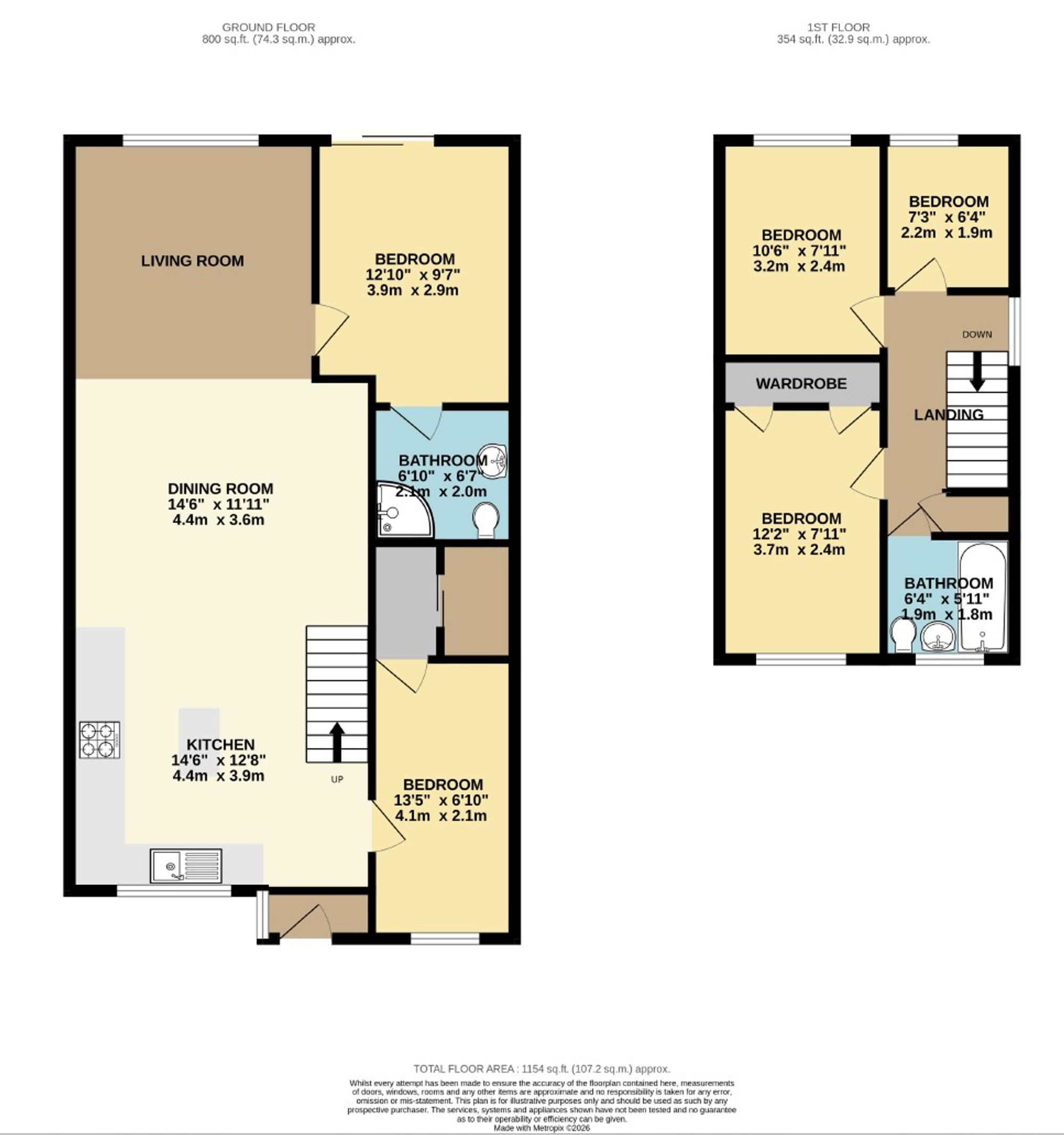 60 Townsend Road, Snodland floorplan