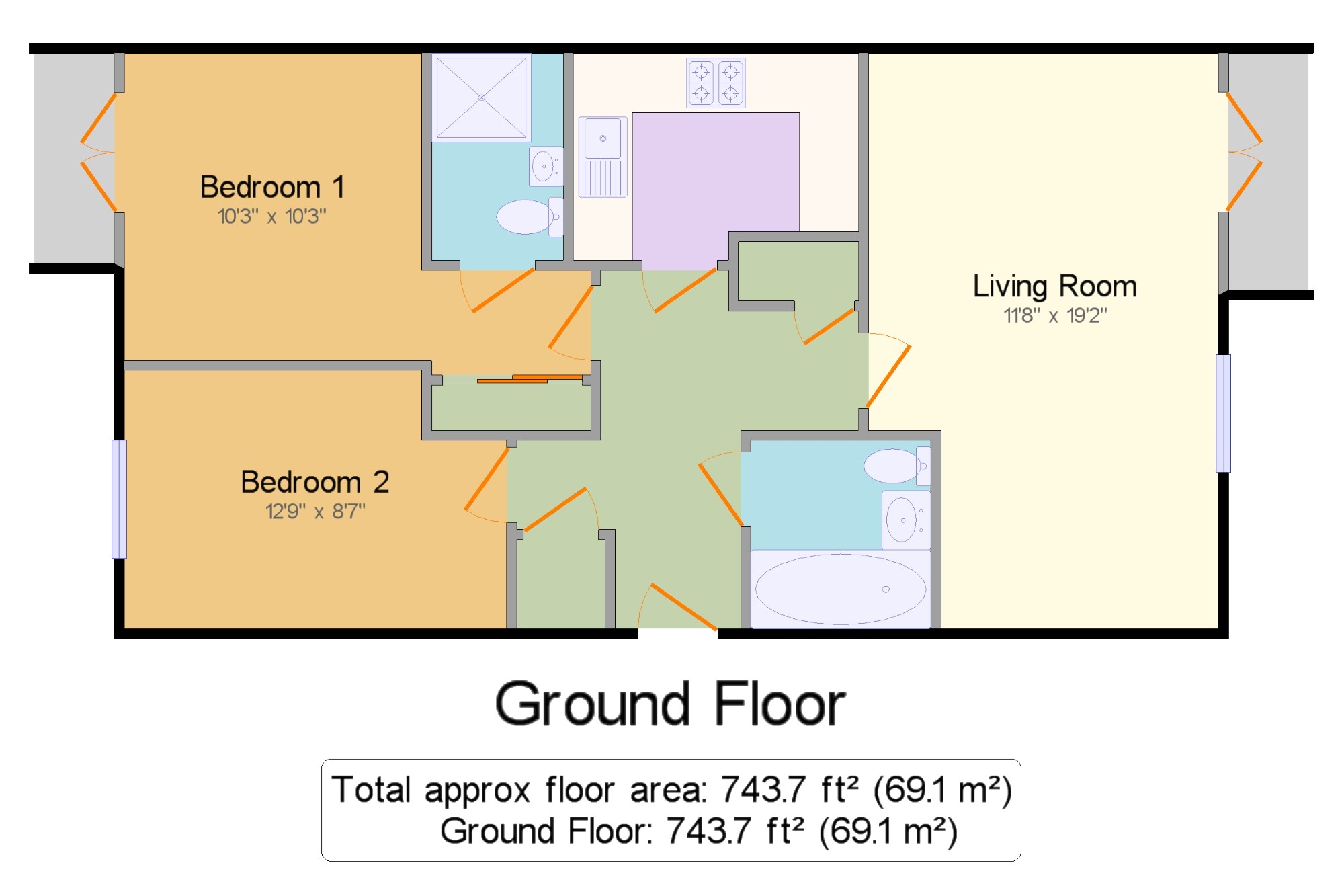 2 Bedrooms Flat for sale in Victoria Way, Woking, Surrey GU21