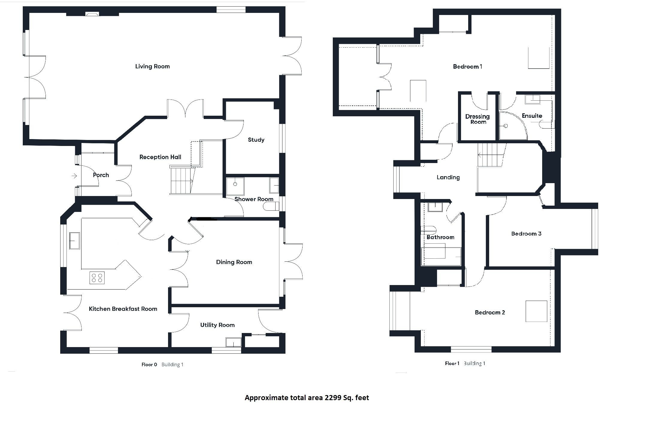 Chybryn, Tintagel floorplan