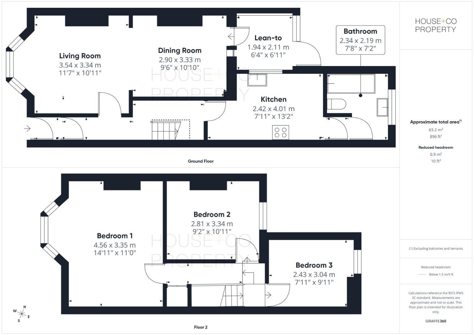 71, Carlyle Road, Bristol floorplan