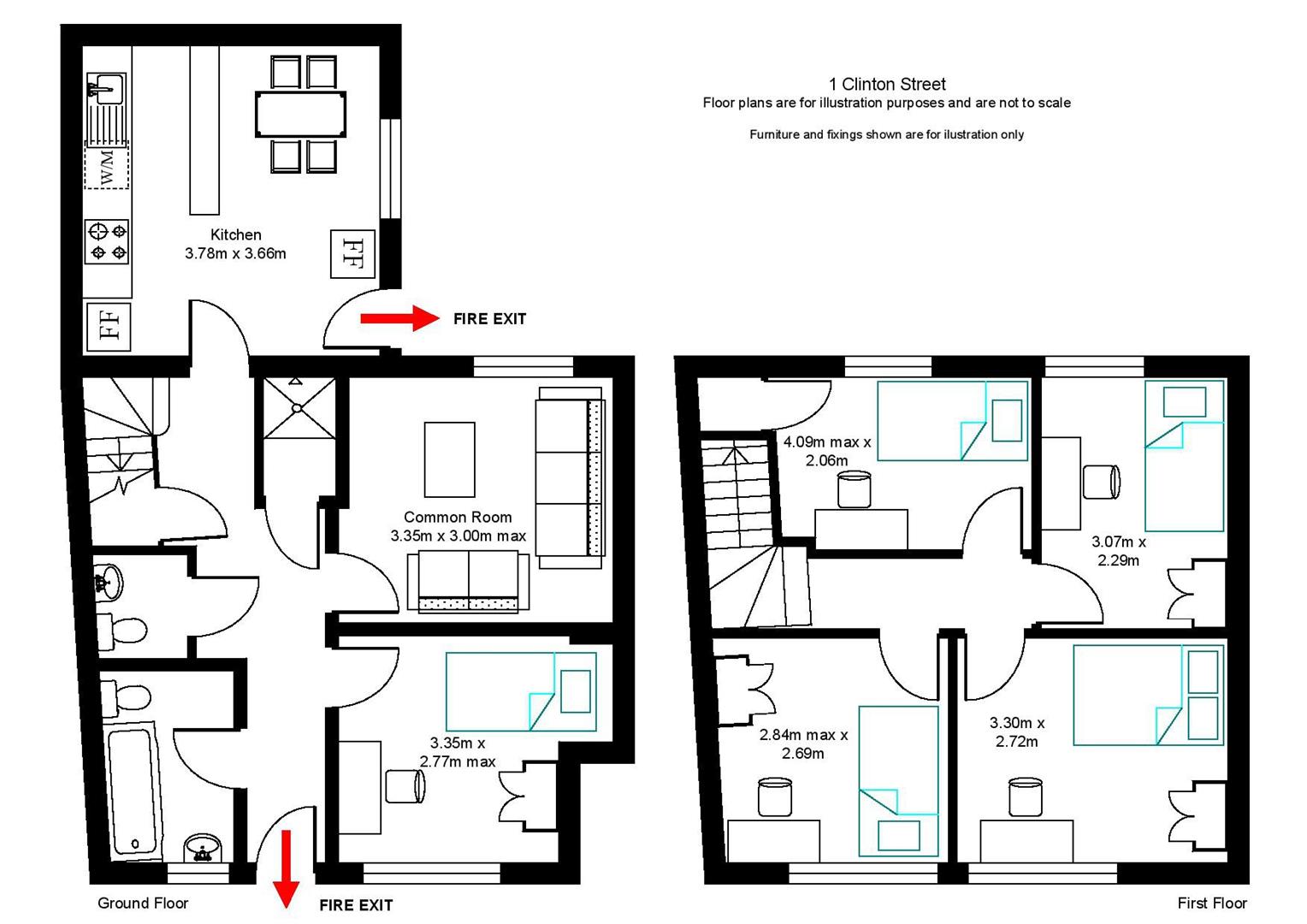 Clinton Street, Leamington Spa floorplan