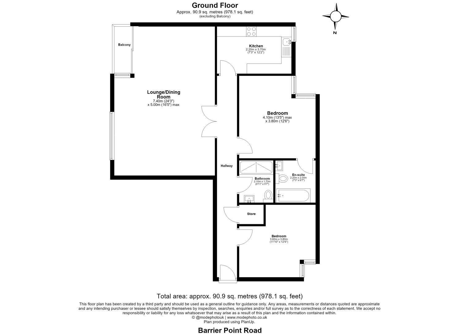 38, Barrier Point Road, London floorplan