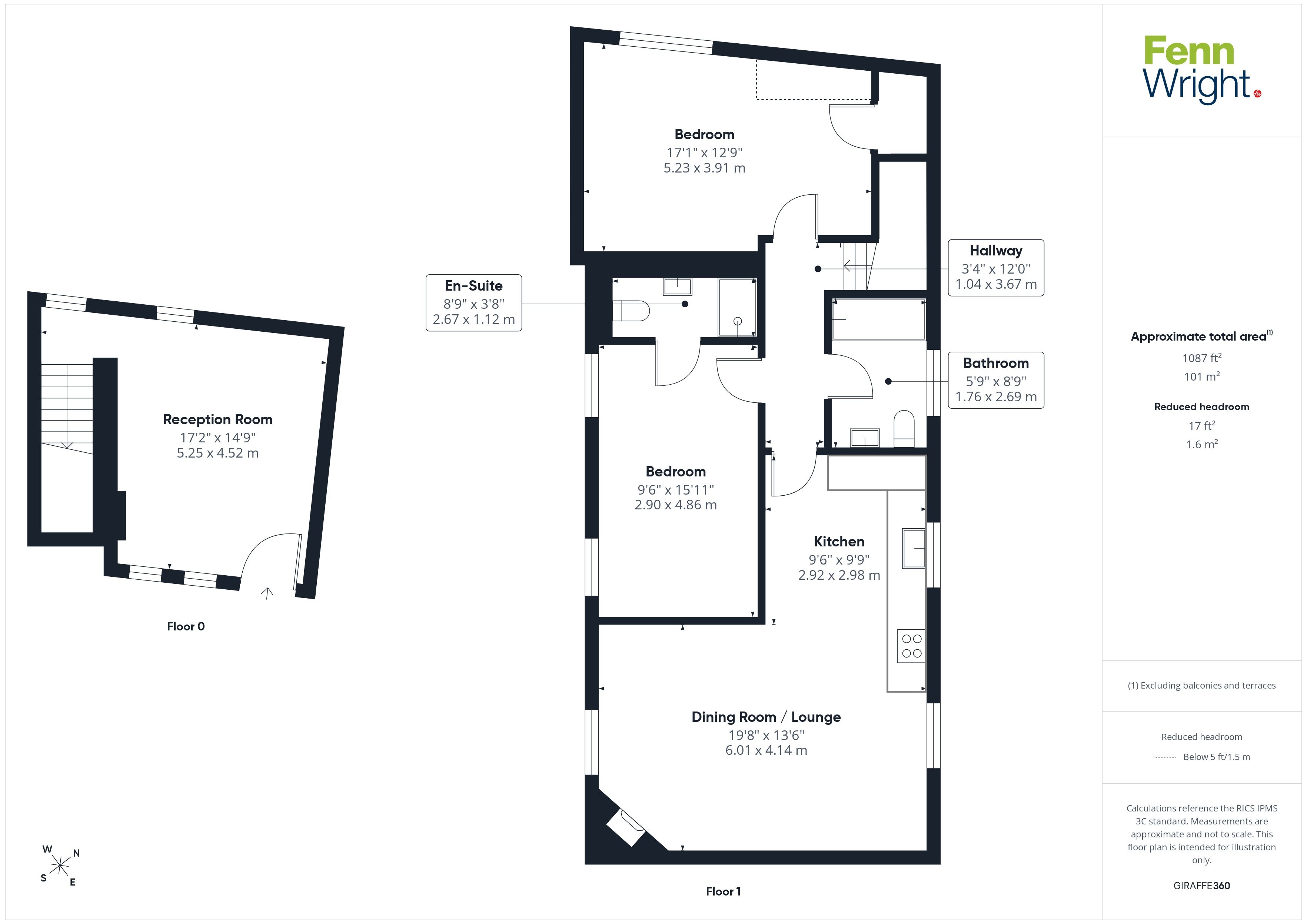 Flat 3, 59a, High Street, Colchester floorplan
