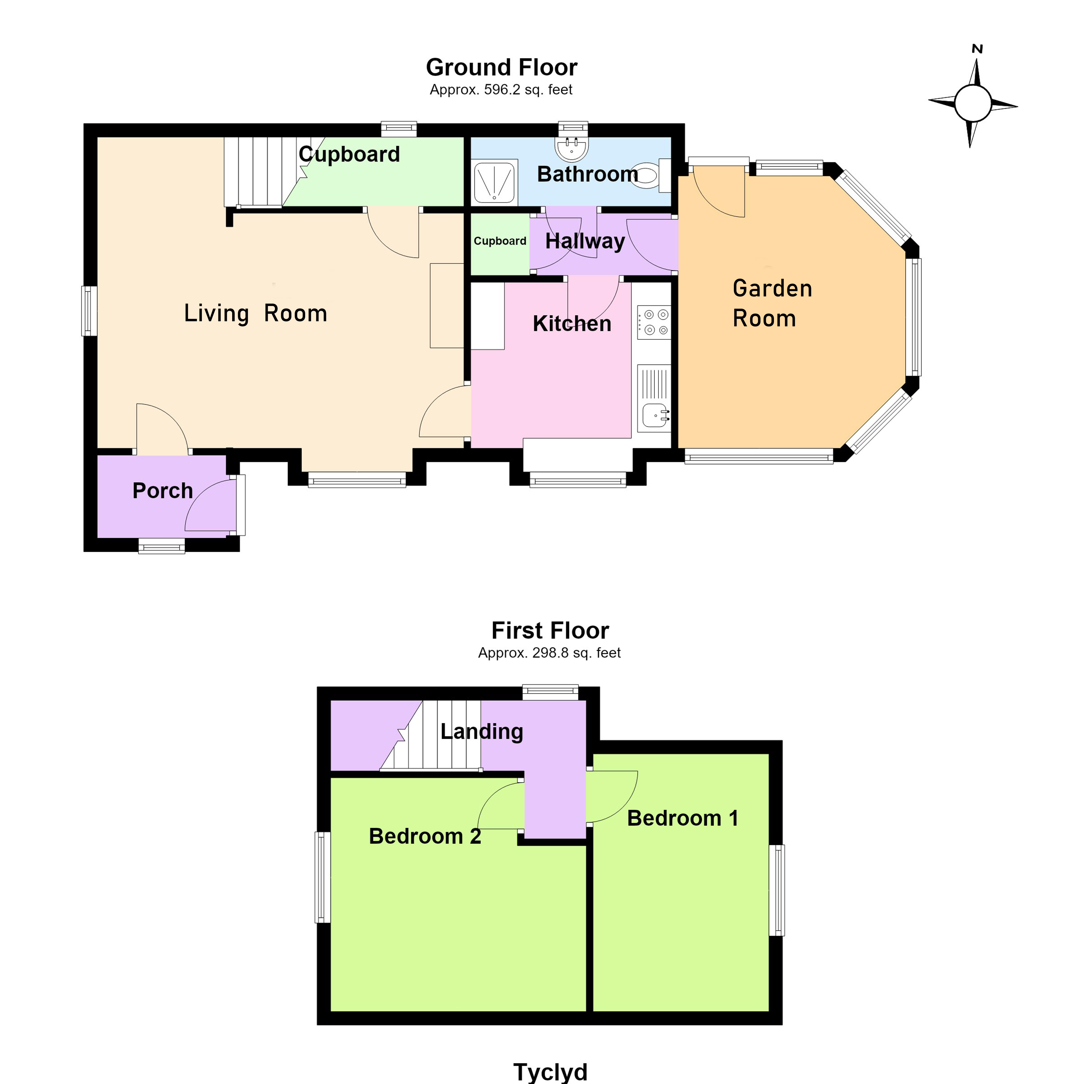 Ty Clyd,, Abergwesyn, Llanwrtyd Wells floorplan