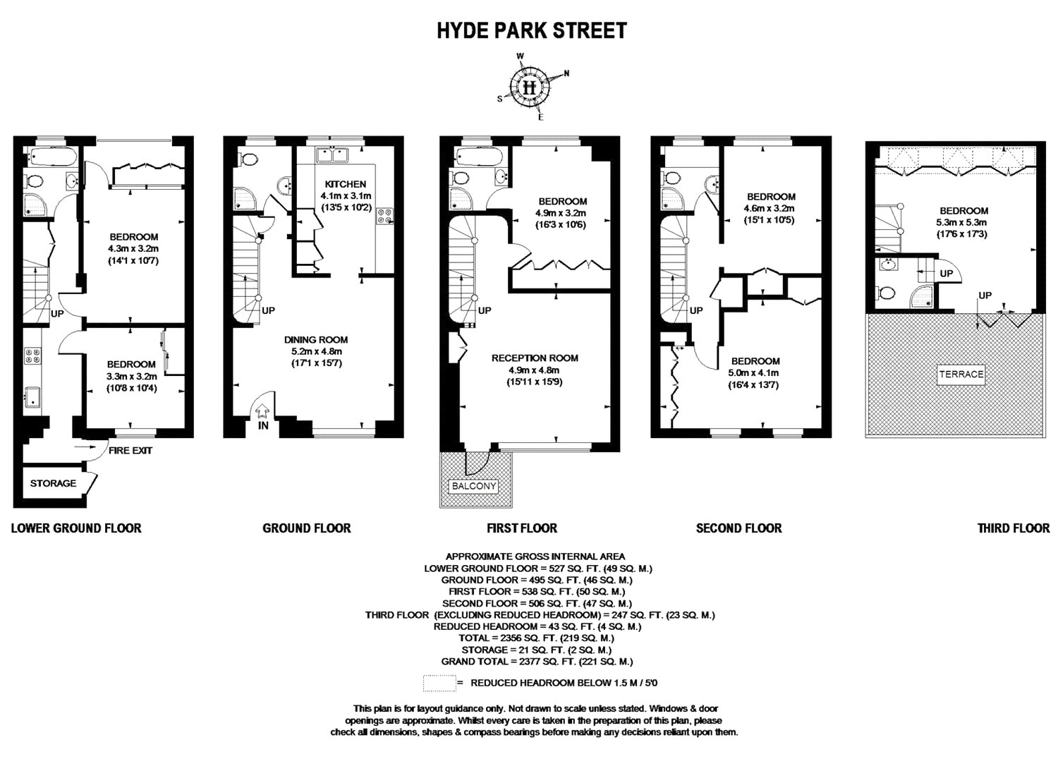 6 Bedrooms  to rent in Hyde Park Street, Hyde Park W2