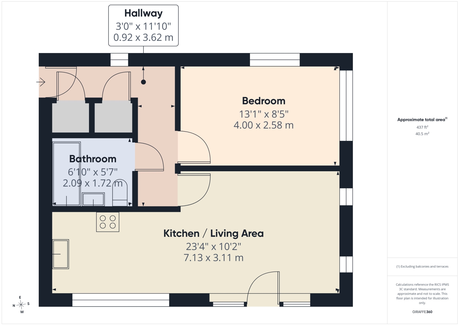 Apartment 15, Honey Court, Sotherby Drive, Cheltenham floorplan