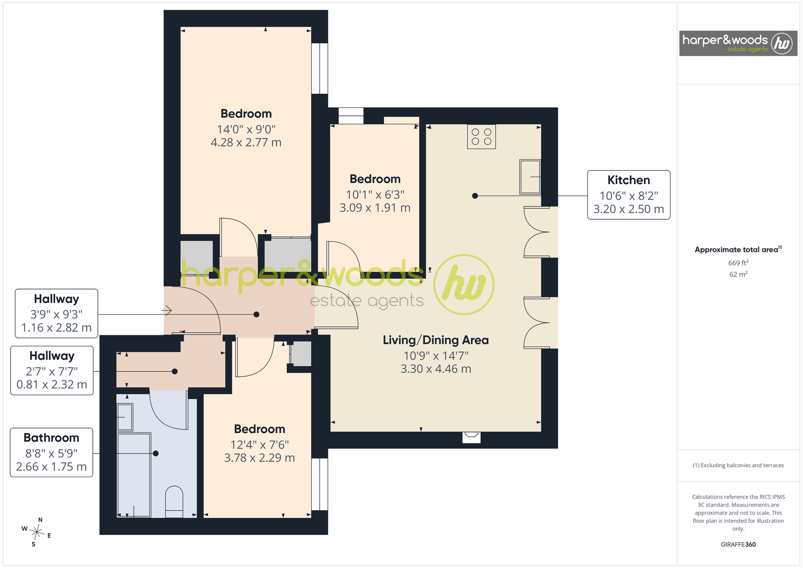 7, Village Mews, Wallasey floorplan