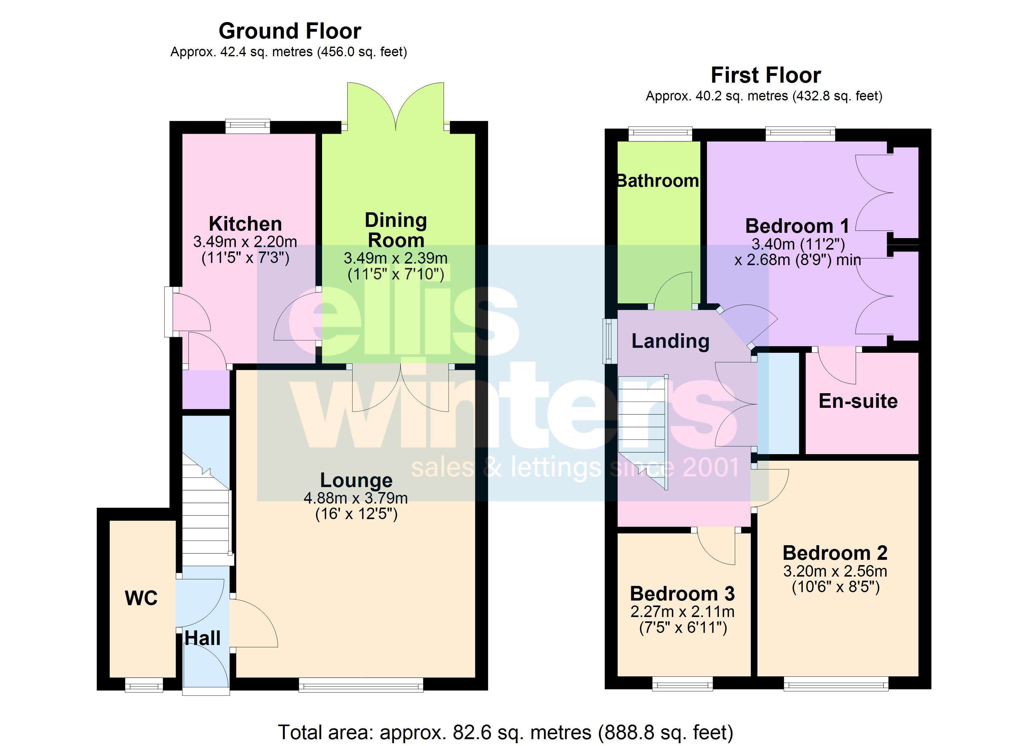8, Foxglove Way, March floorplan