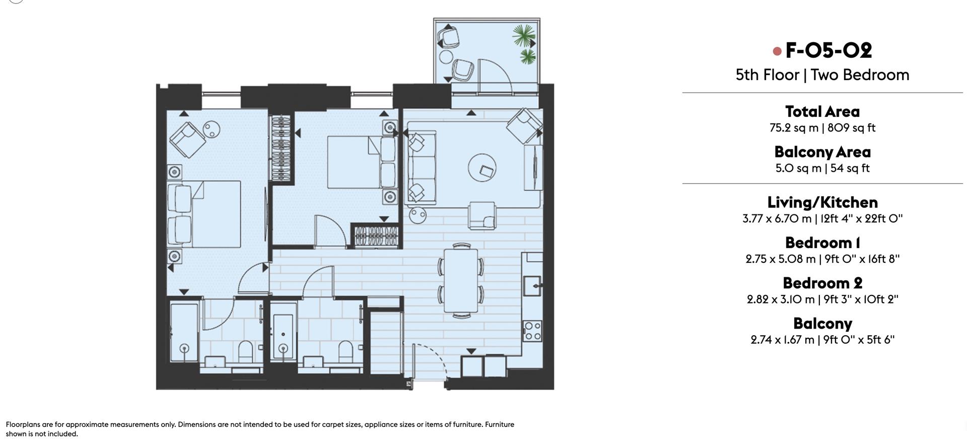 The Ashbee, London floorplan