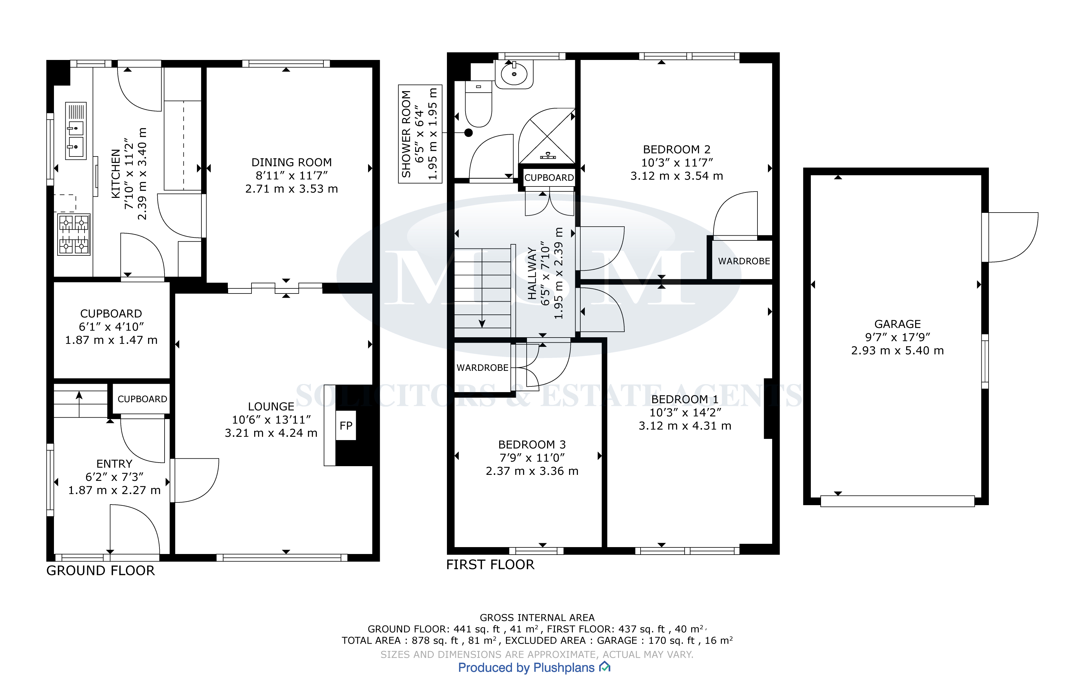 3 Greenbank, Dalry floorplan