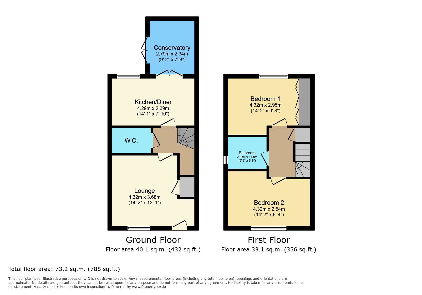 14 Frank Watts Close, Leicester floorplan