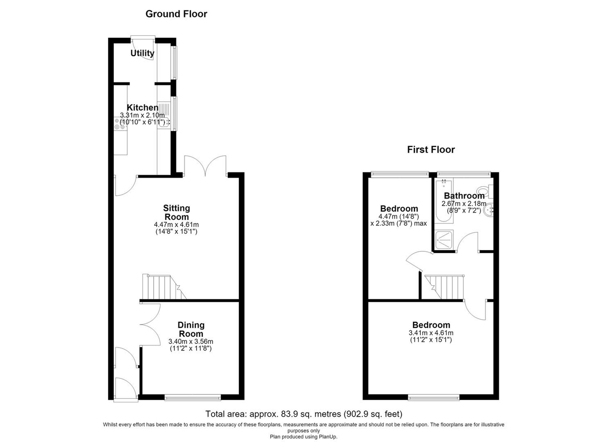 6 Engineer Street, Wigan floorplan