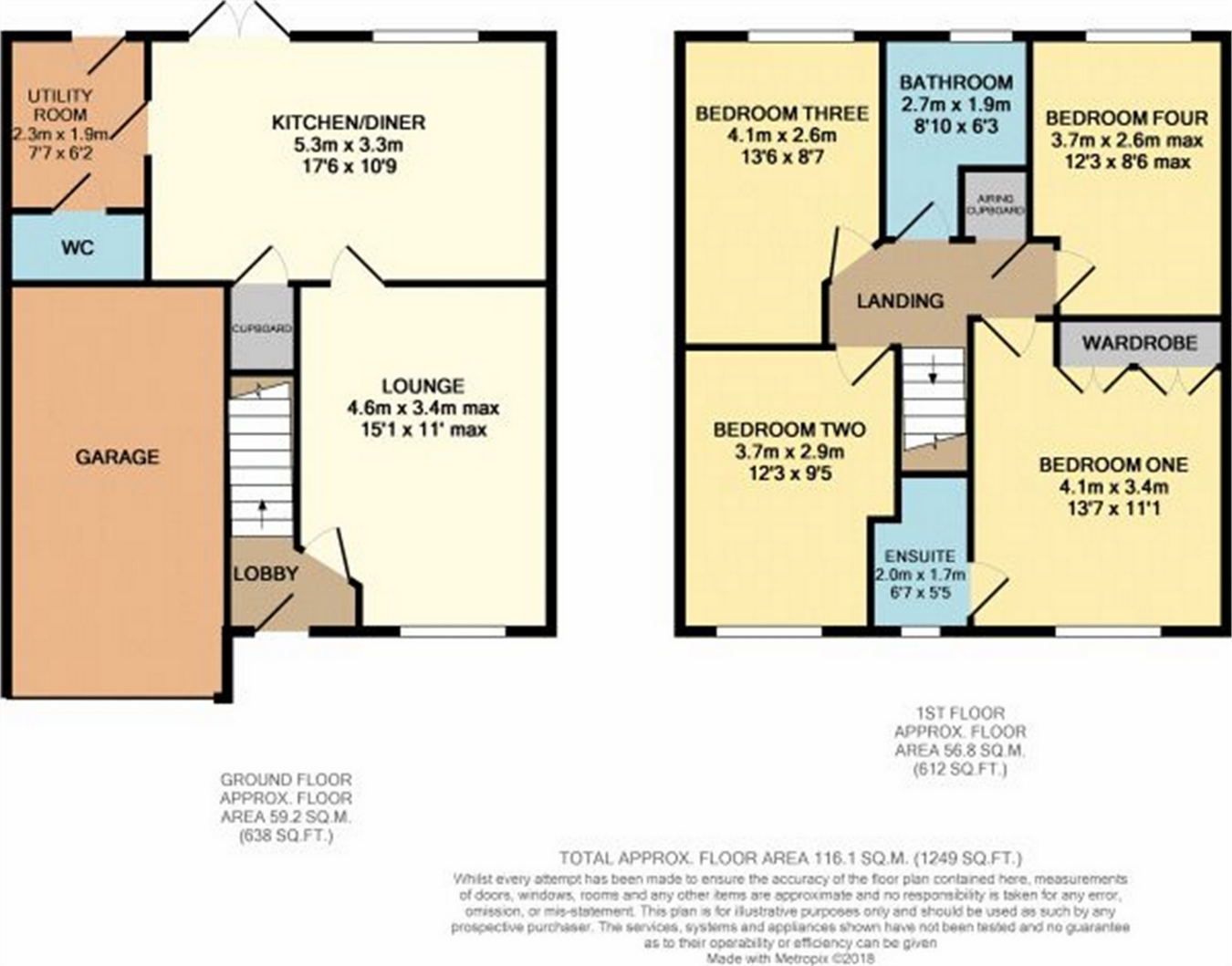 4 Bedrooms Detached house for sale in Hoop Mill, Hadley, Telford, Shropshire TF1