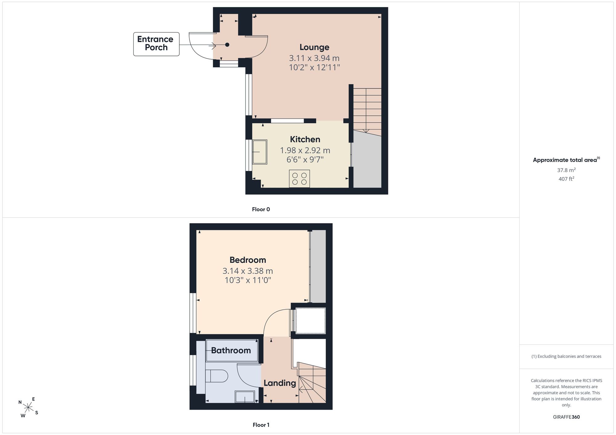 11 St. Johns Mews St. Johns Way, Stanford-Le-Hope floorplan
