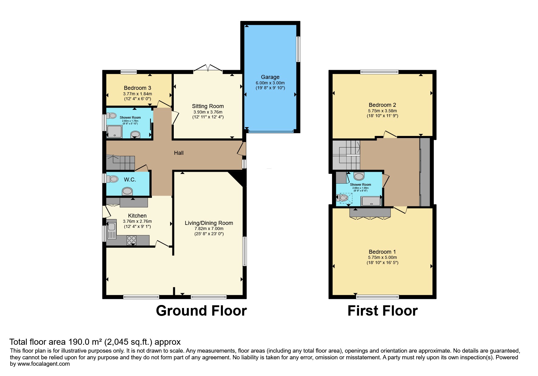 9, Cherry Grove, Port Talbot floorplan