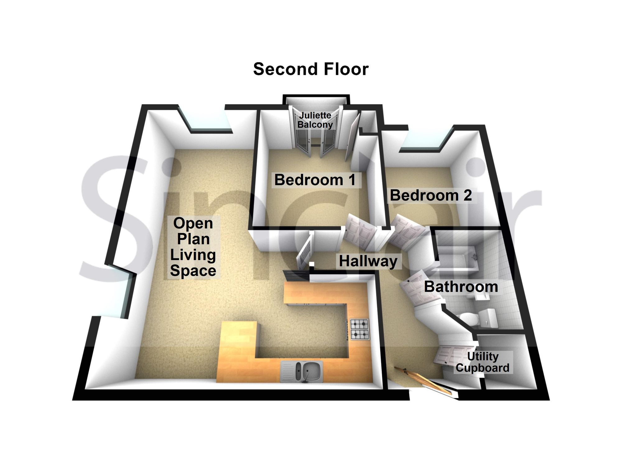 31 Havelock Gardens, Leicester floorplan