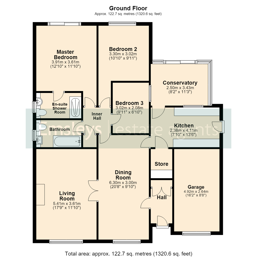 2, Beck Meadow, Leeds floorplan