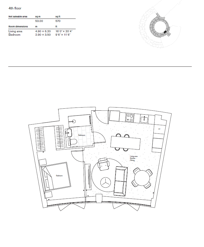 1 Bedrooms Flat to rent in Television Centre, 101 Wood Lane, London W12