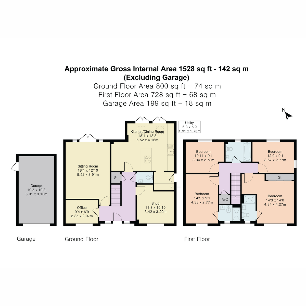11, Teasel Bank, Harwell floorplan