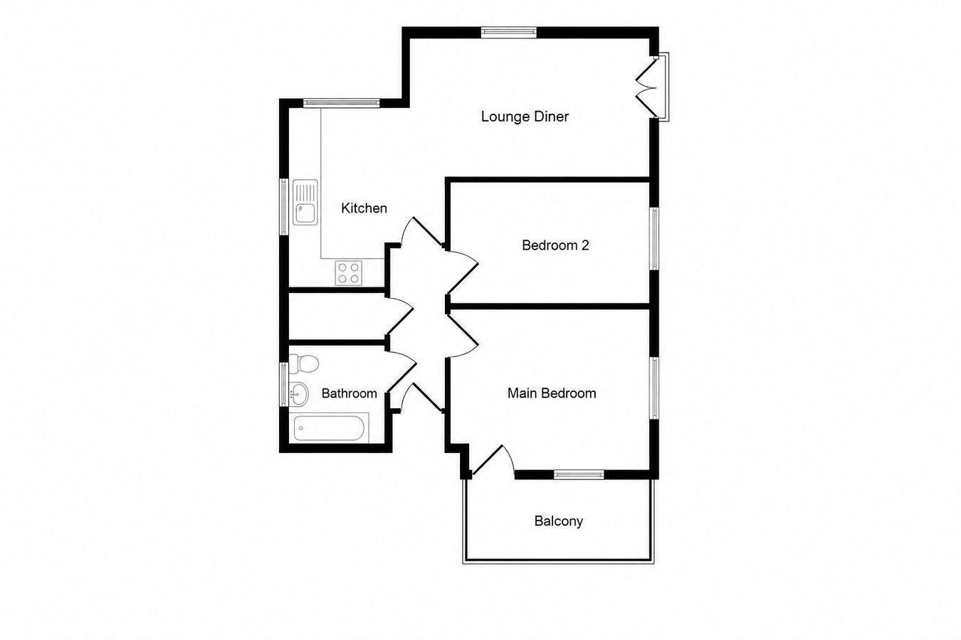 Raymouth House, Earlswood Way, Colchester floorplan