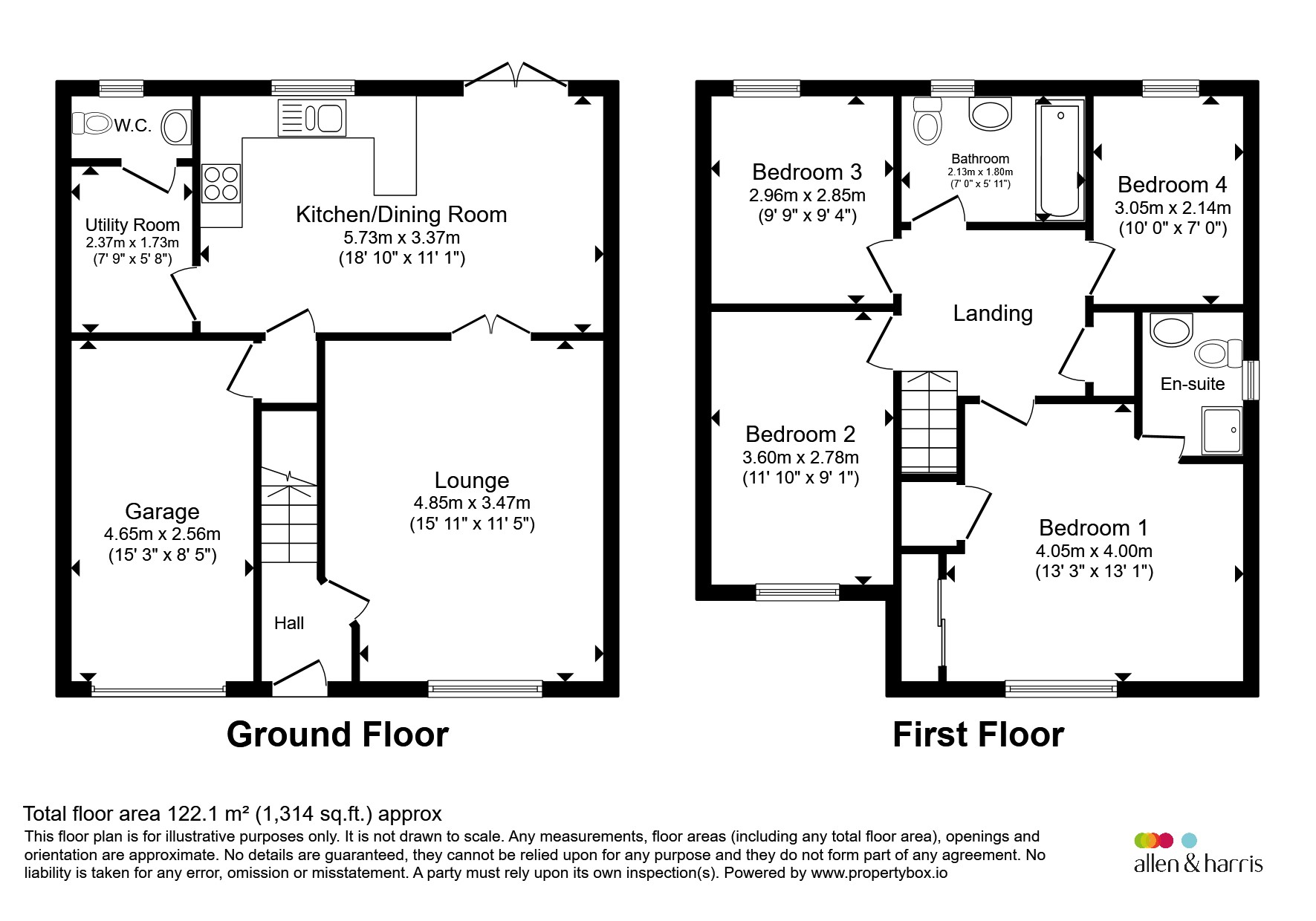 2, Clos Yr Onnen, Cardiff floorplan