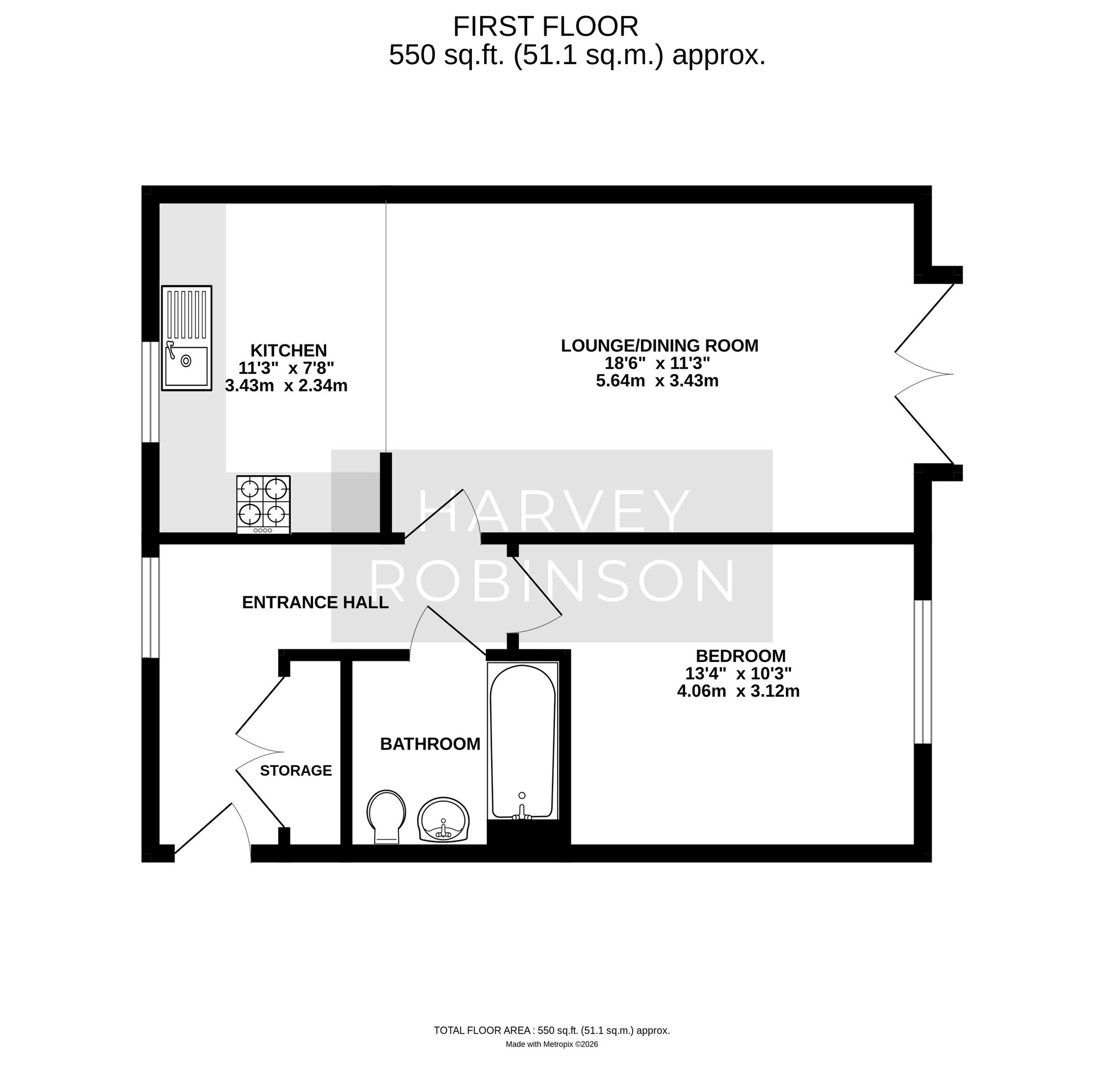 6 Elgar Place Sullivan Court, Biggleswade floorplan