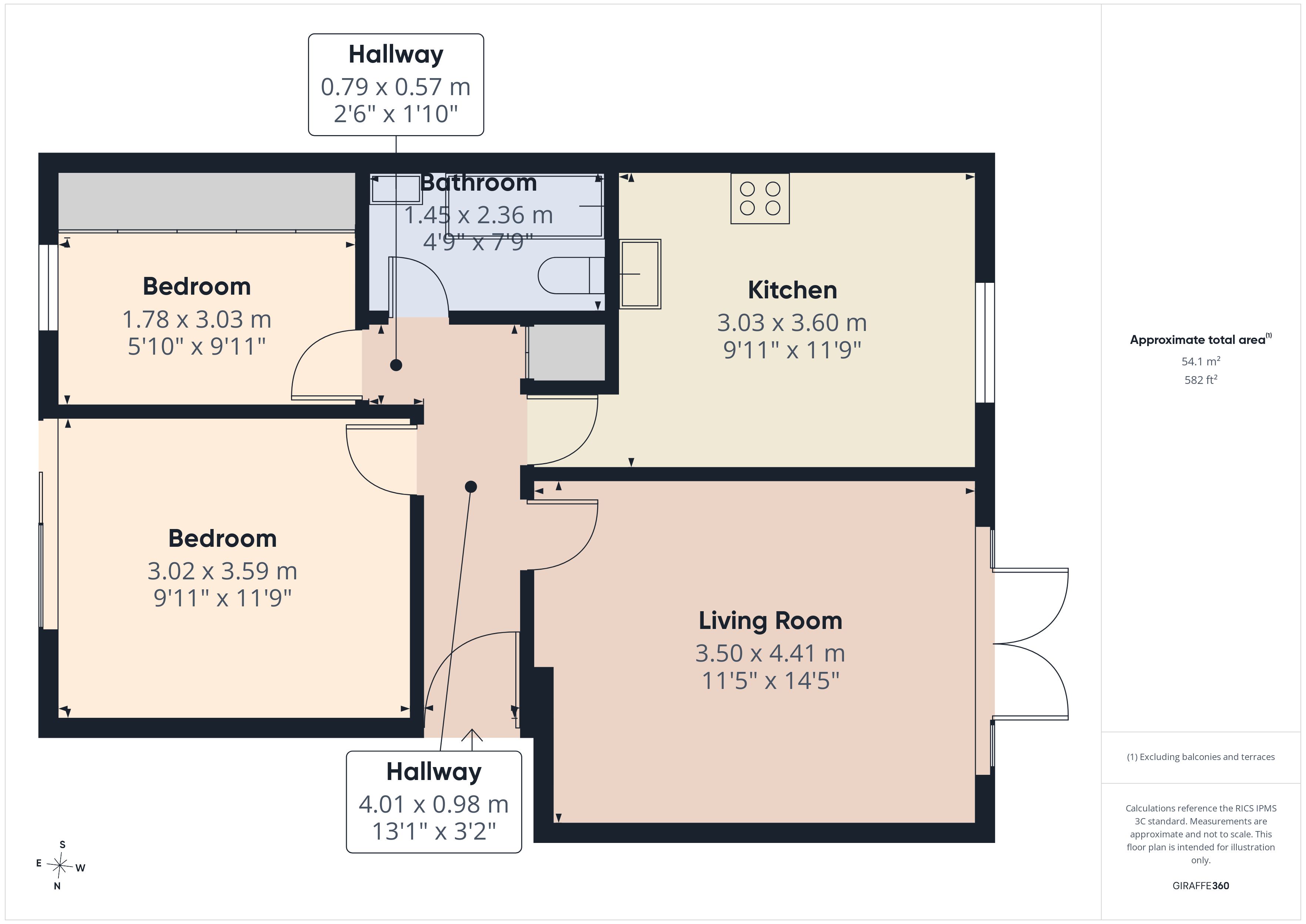 8, Hawthorne Court, Stanwell floorplan