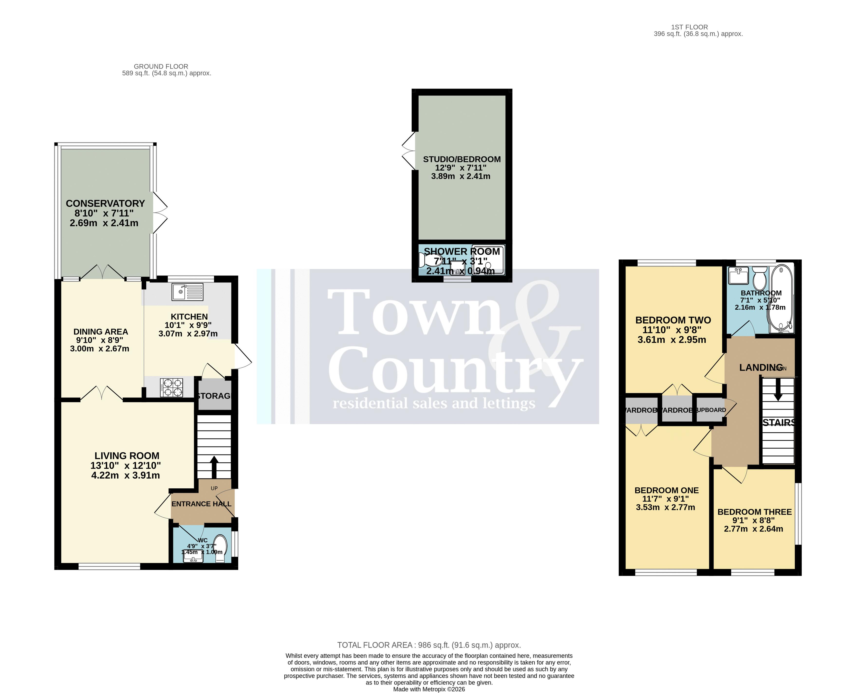 46, Birch Avenue, Colchester floorplan
