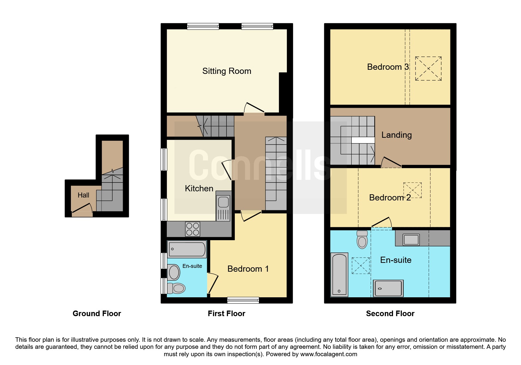 Flat 2, 18, West Street, Buckingham floorplan