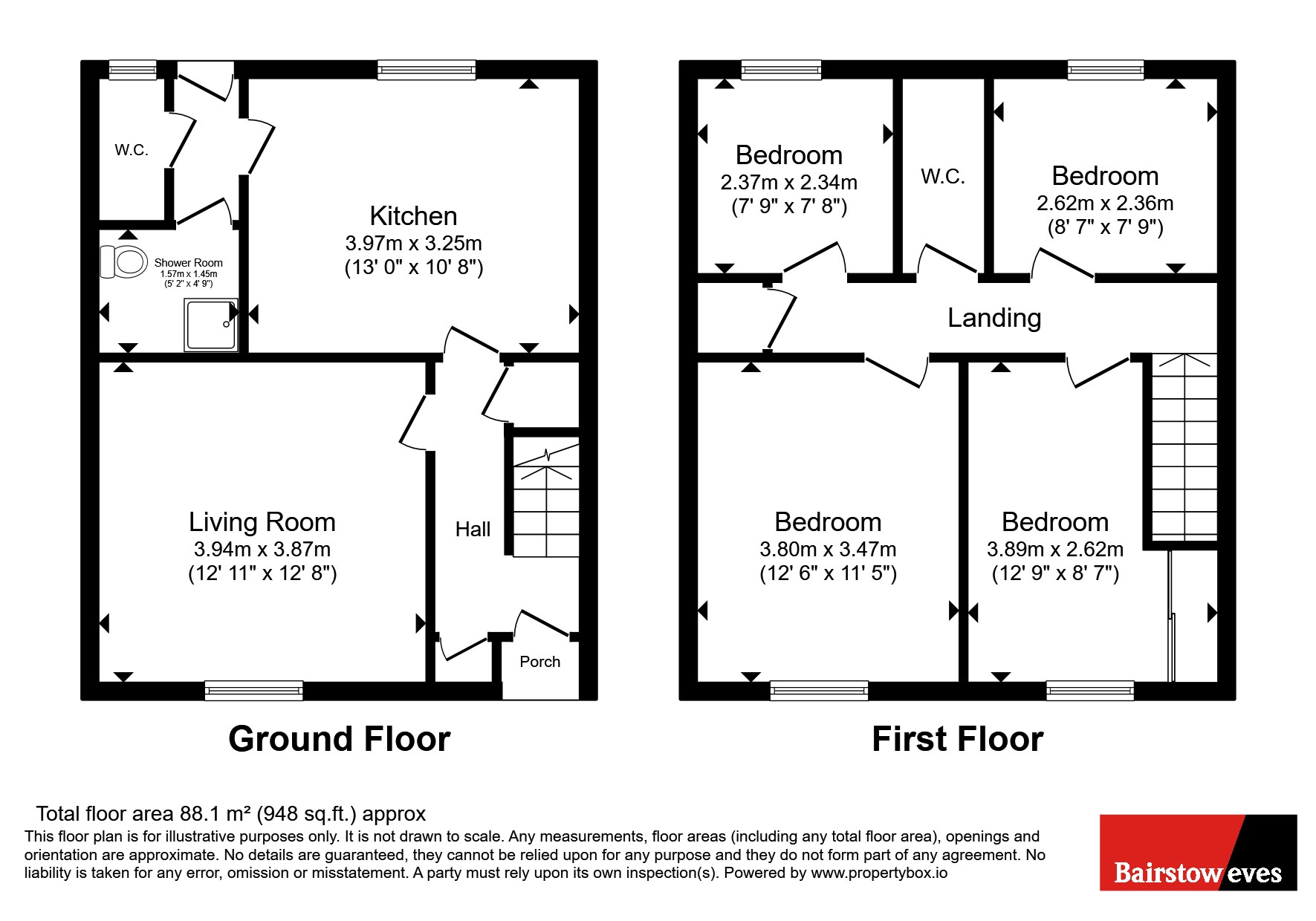 Beake Avenue, Coventry floorplan