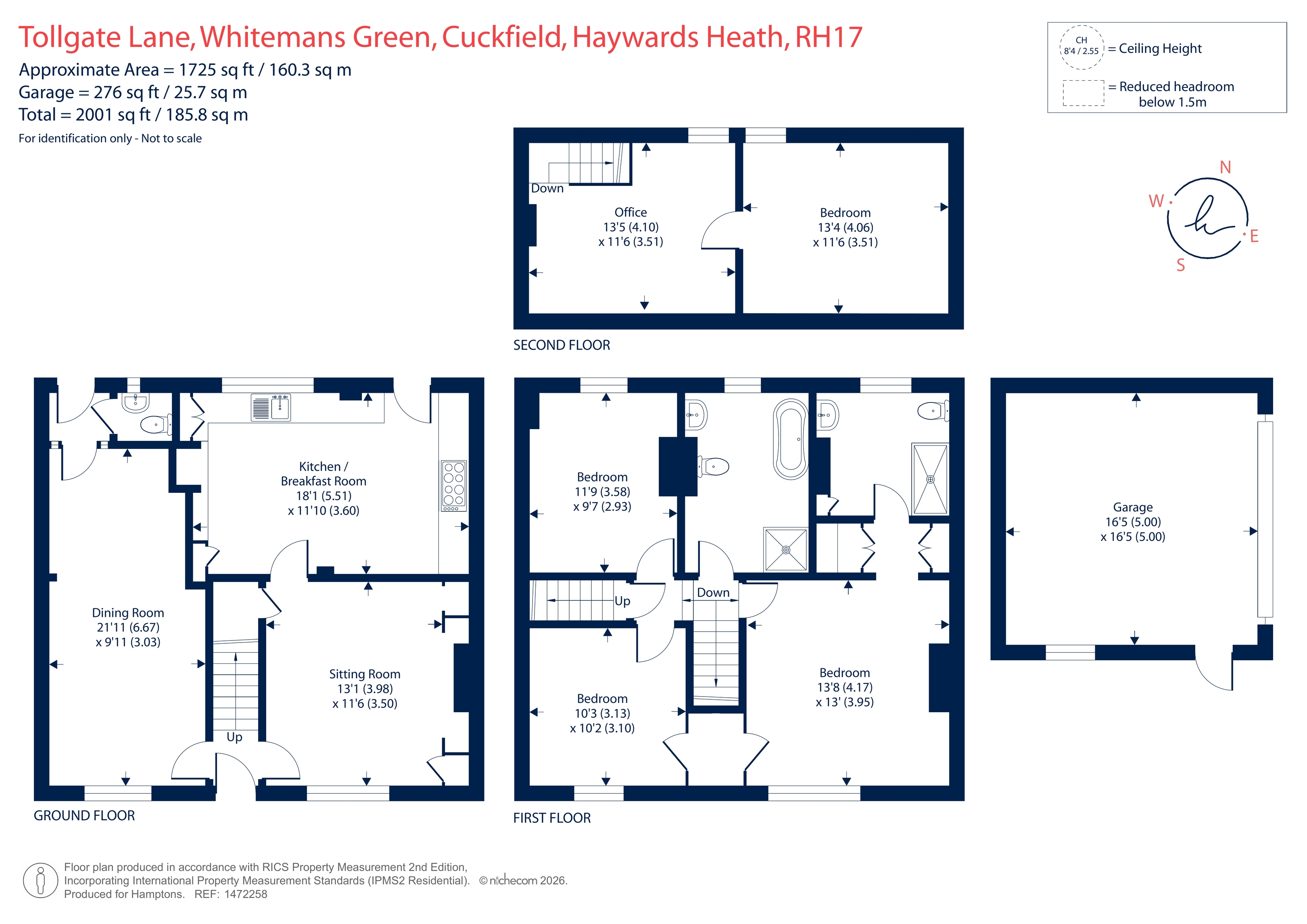 4 Ivy Cottages, Tollgate Lane, Cuckfield floorplan