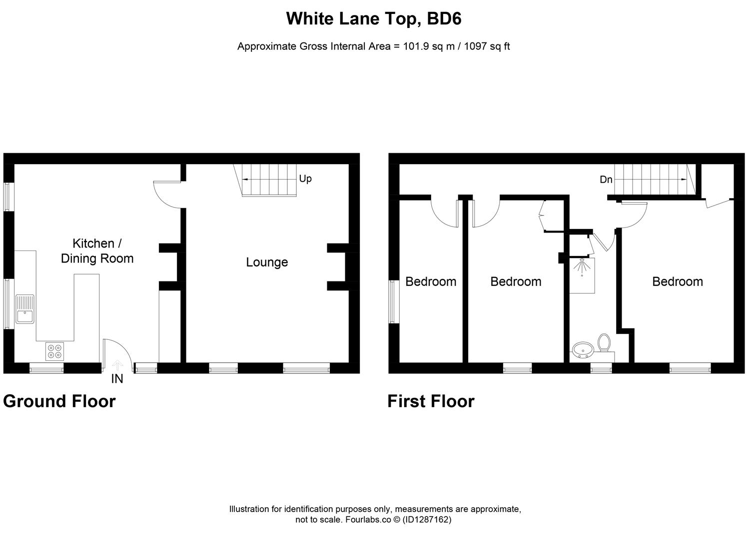 2-4, White Lane Top, Bradford floorplan