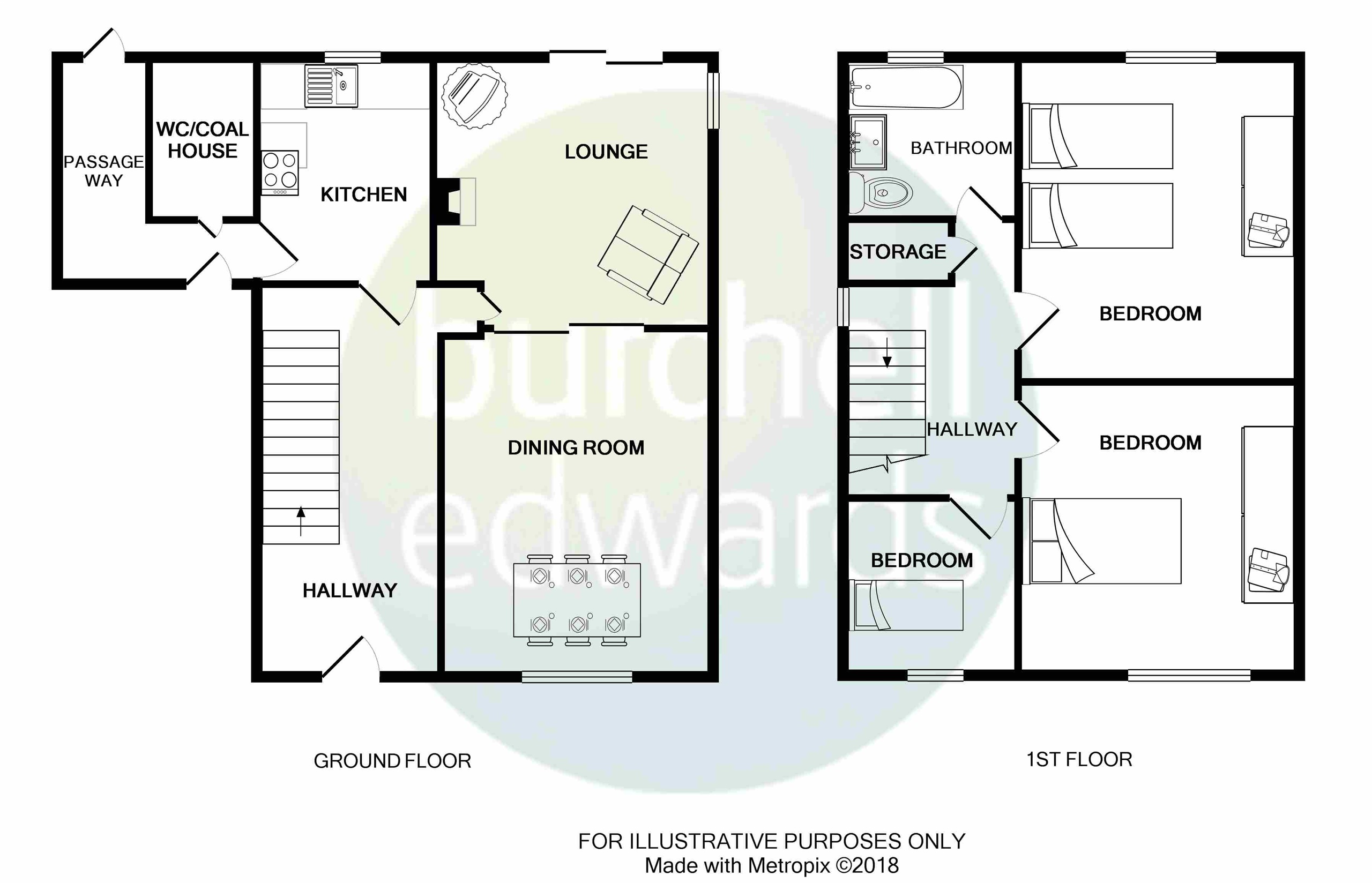 3 Bedrooms Detached house for sale in Craythorne Road, Stretton, Burton-On-Trent DE13