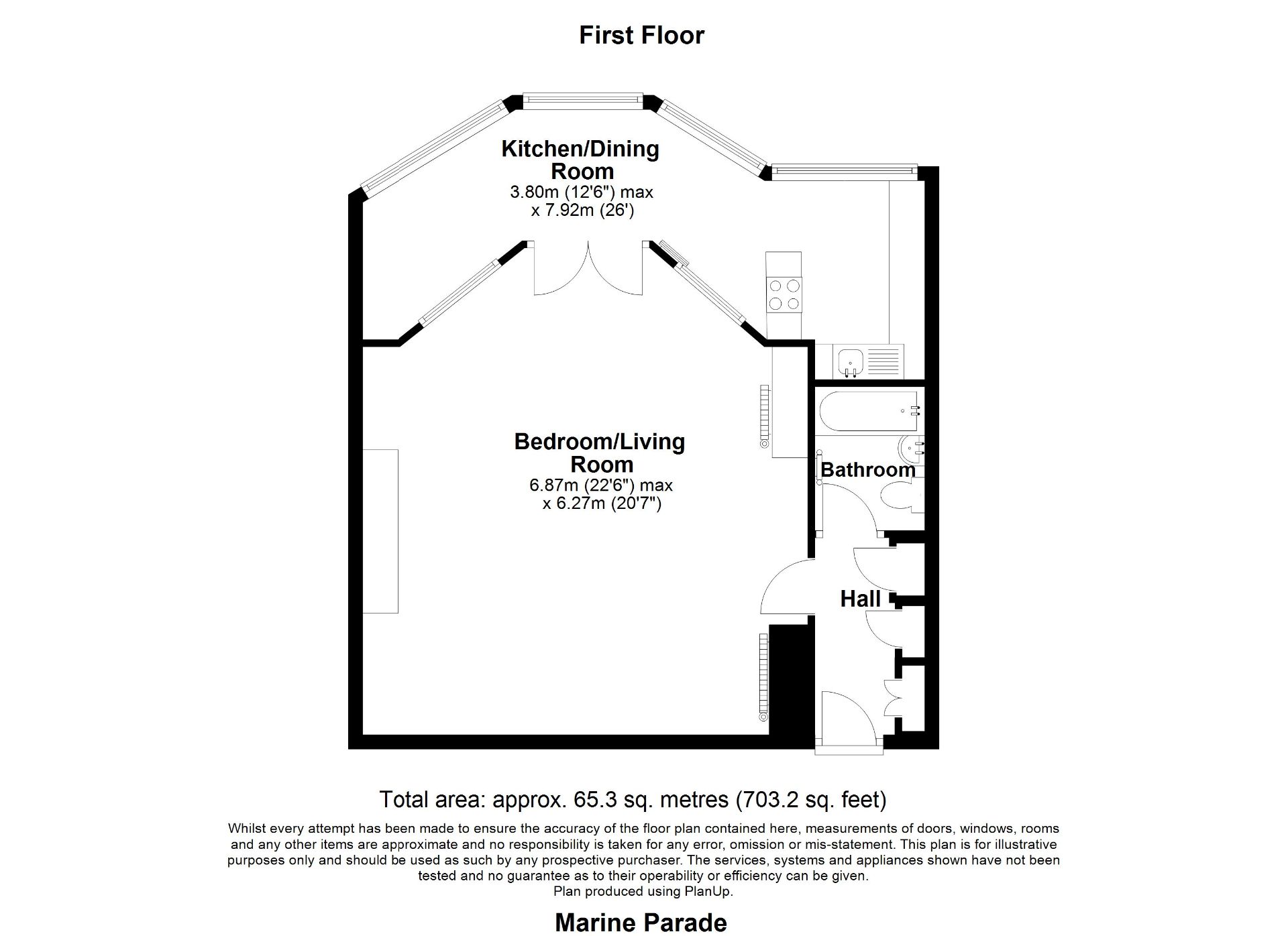 117-118 Marine Parade, Brighton floorplan