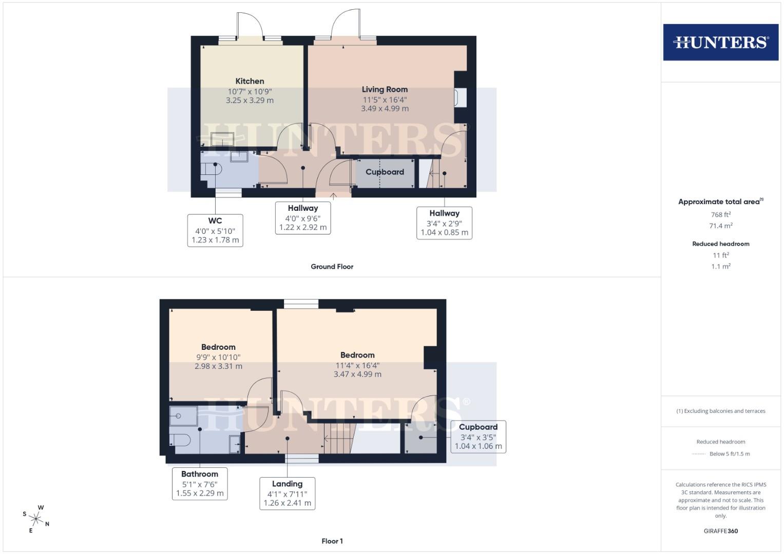 Wayside Cottage, Royal Oak, Filey floorplan