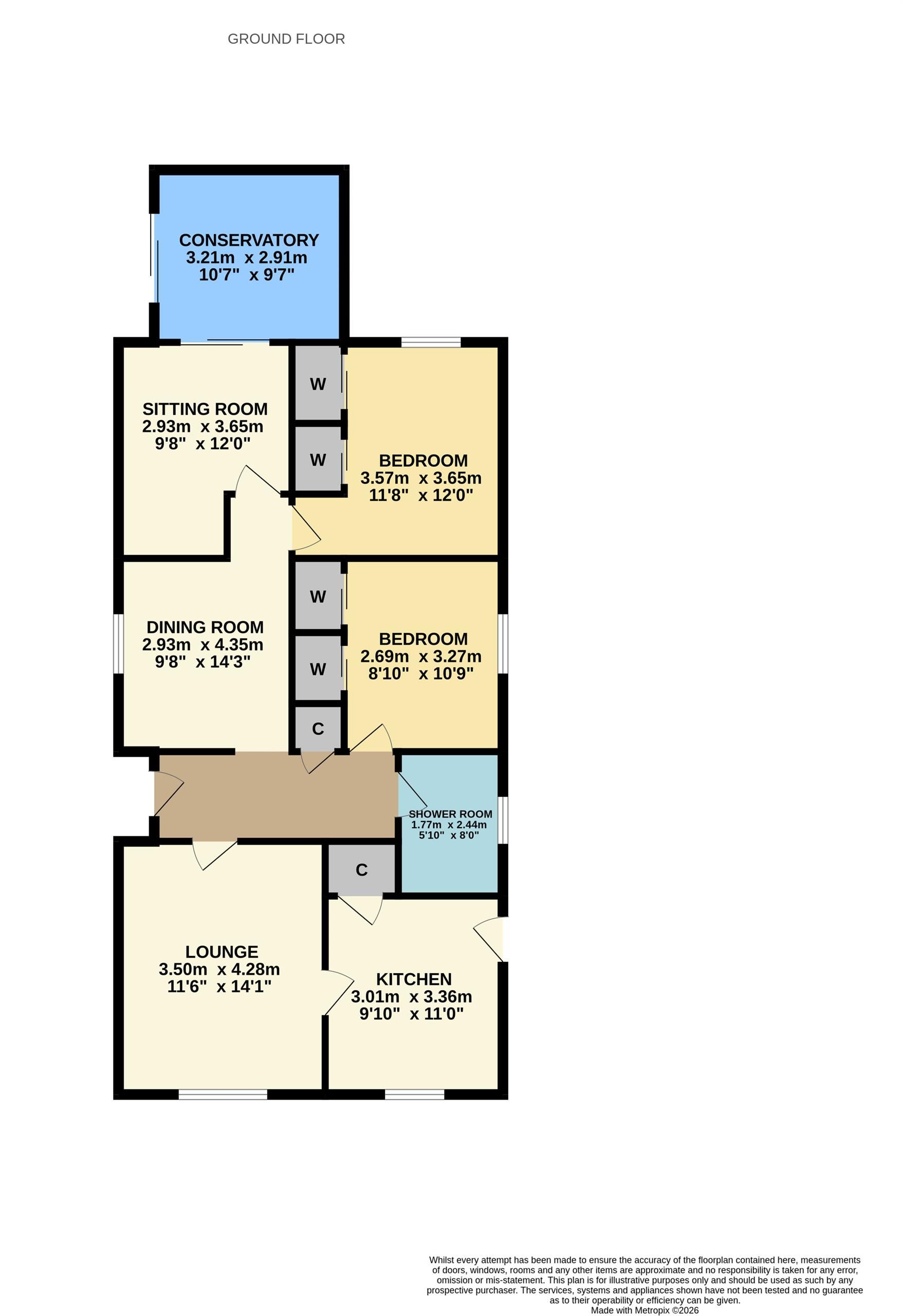 29, Arrol Drive, Dumfries floorplan