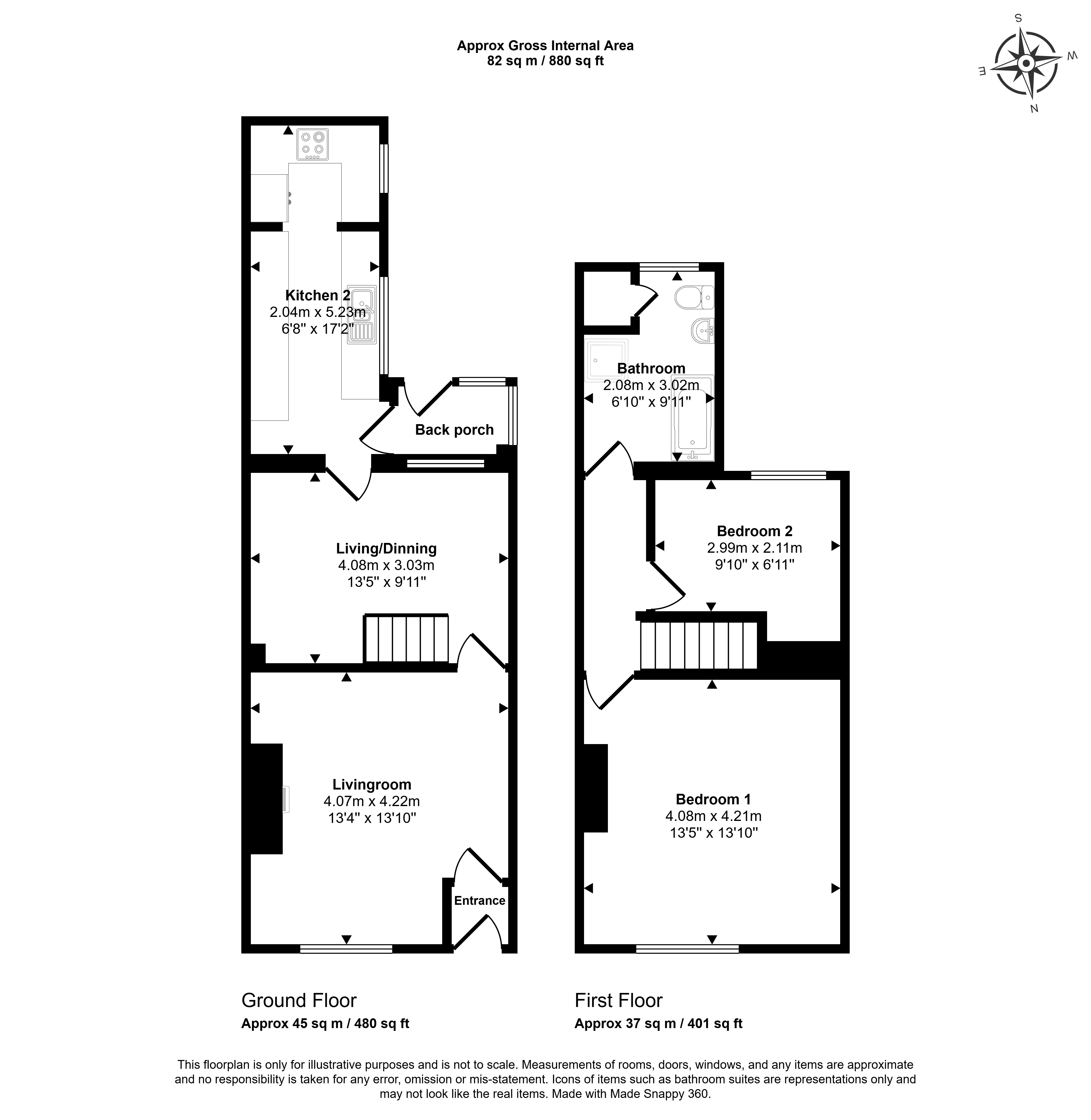 8, Burnell Road, Durham floorplan