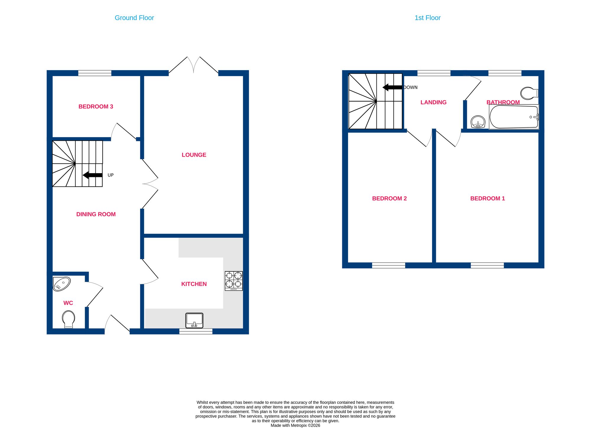 292 Clay Hill Road, Basildon floorplan