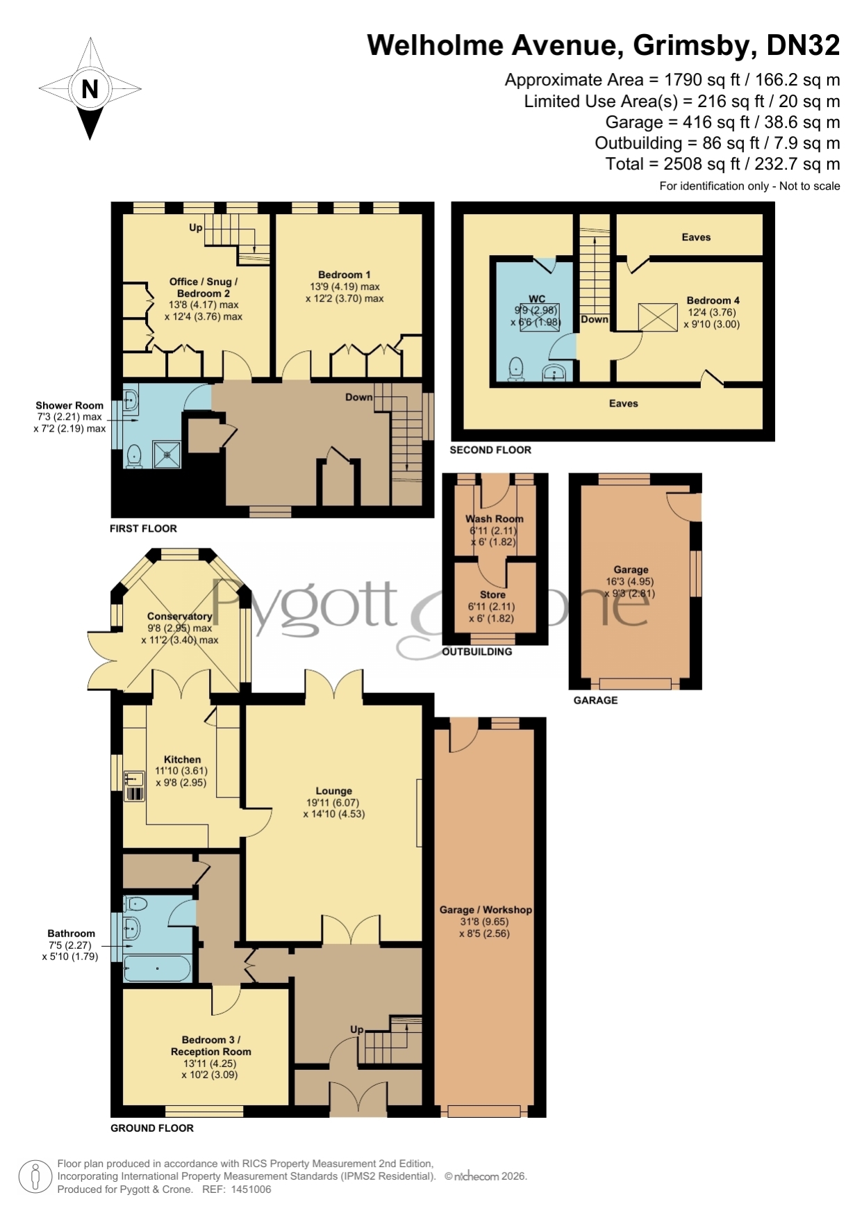 10, Welholme Avenue, Grimsby floorplan