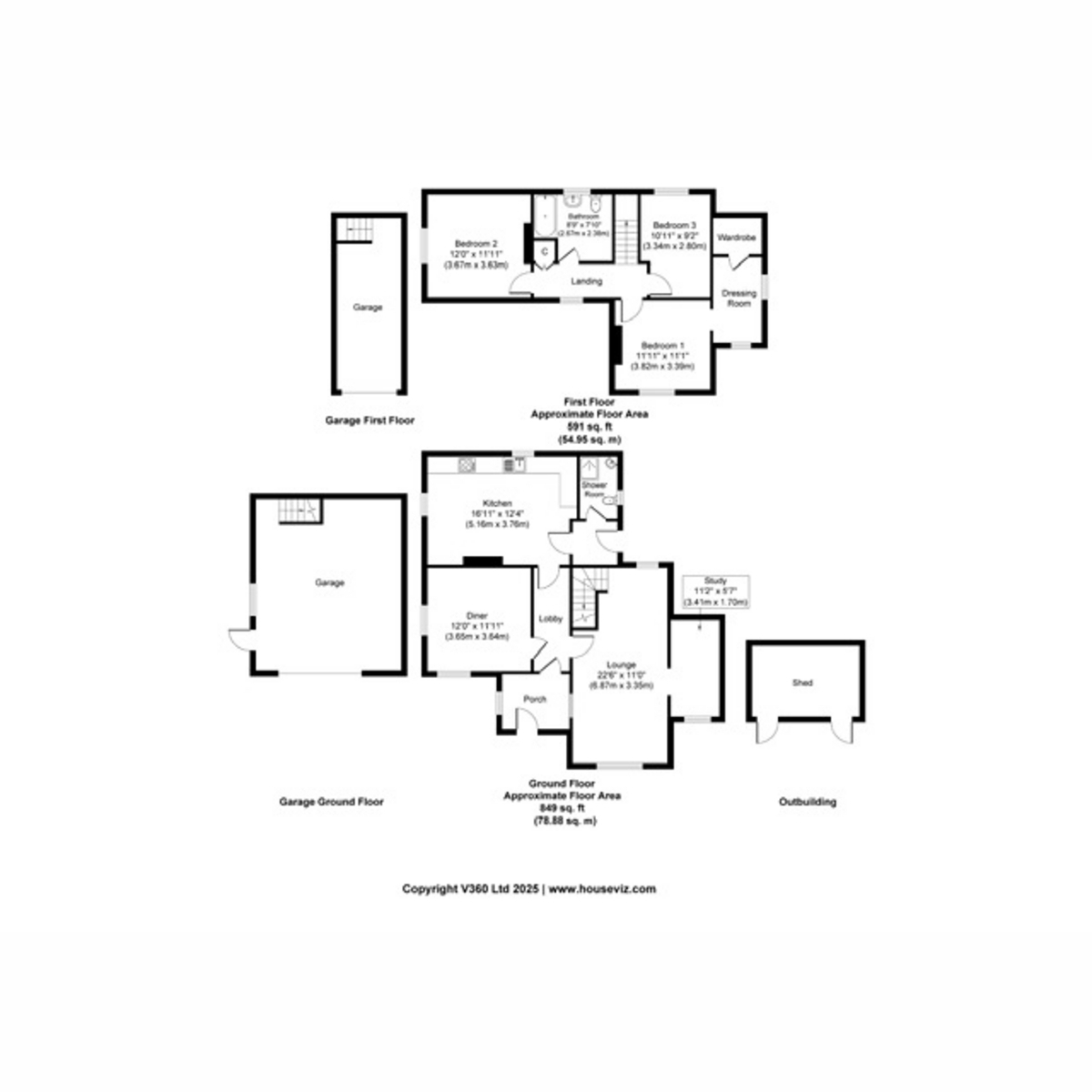 1, Tan Y Clogwyn, Llanfairfechan floorplan