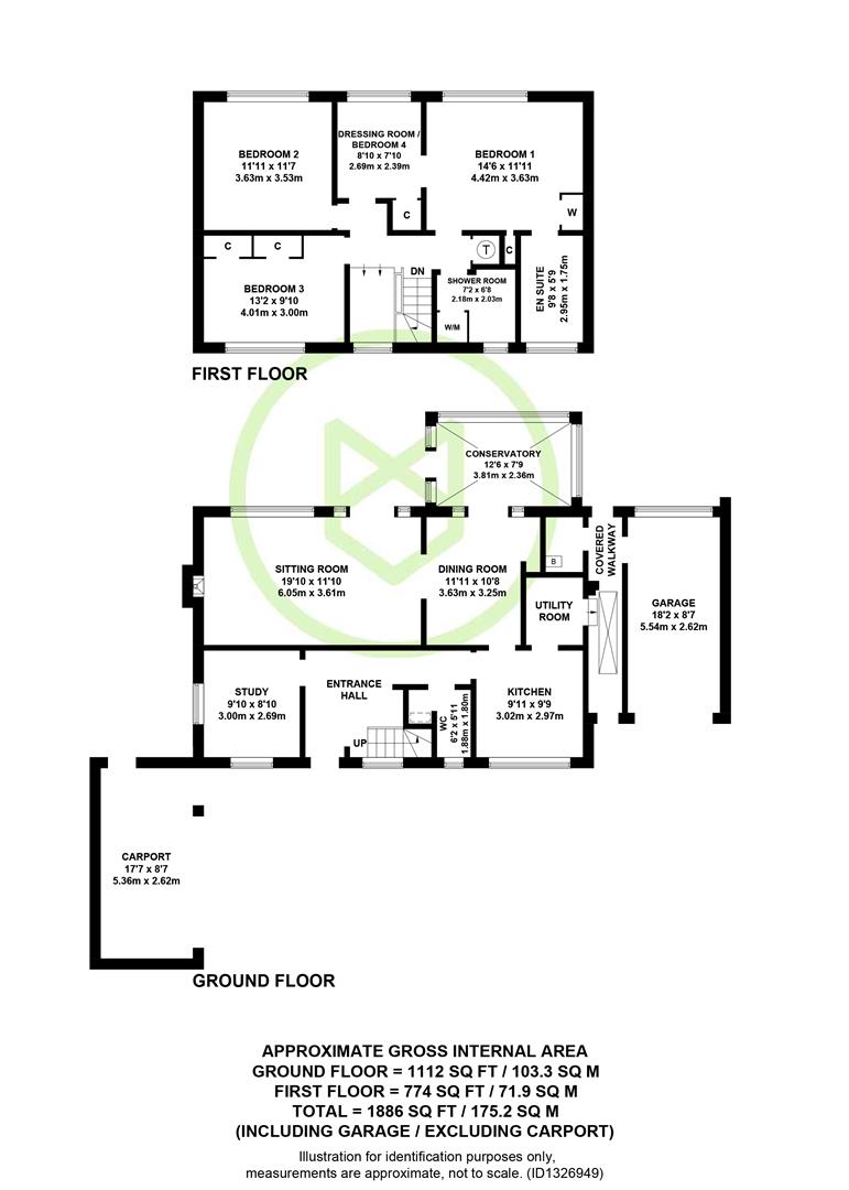 3, Hook Close, Ampfield Romsey floorplan