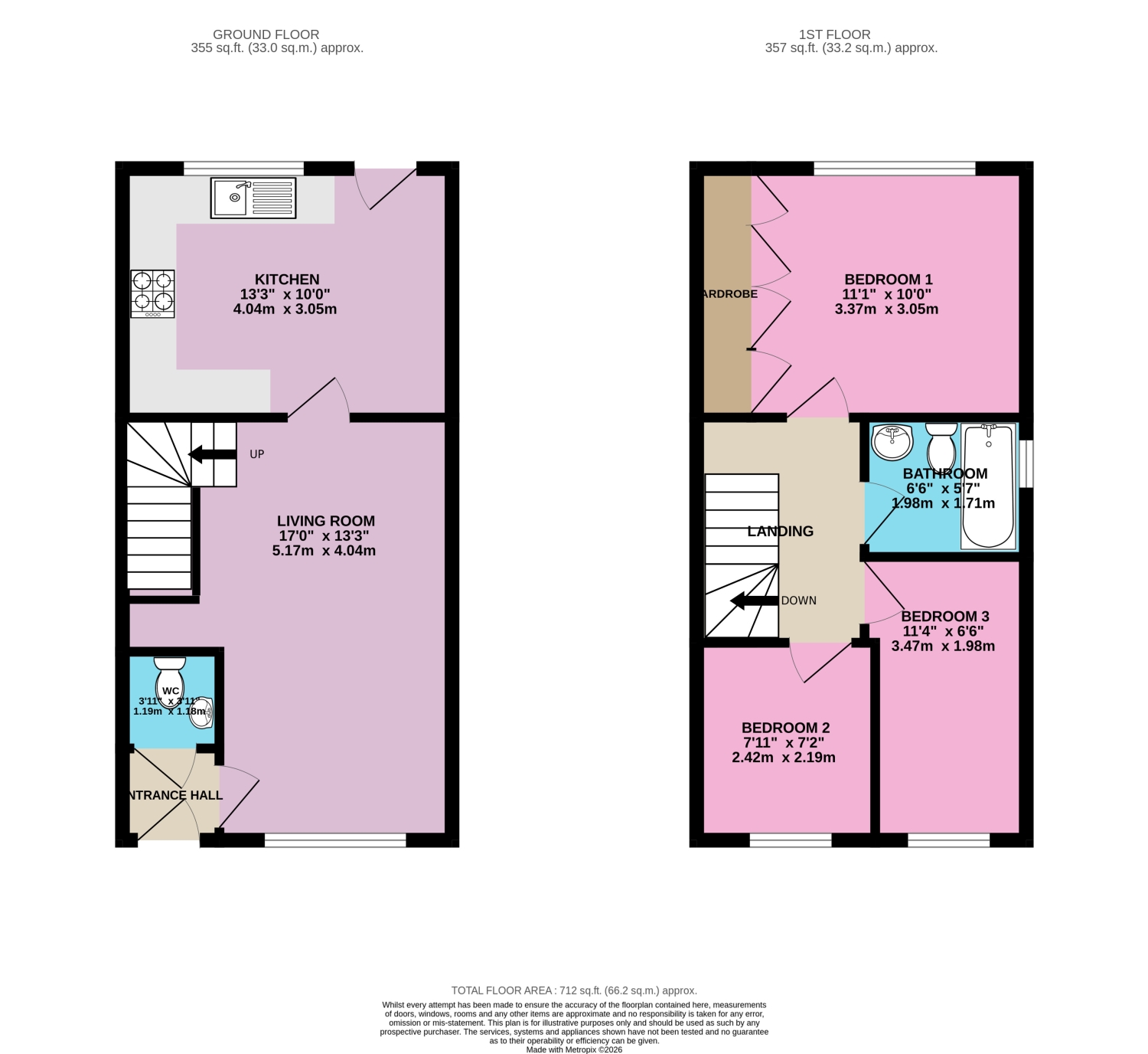 4, REEVE DRIVE, KENILWORTH floorplan