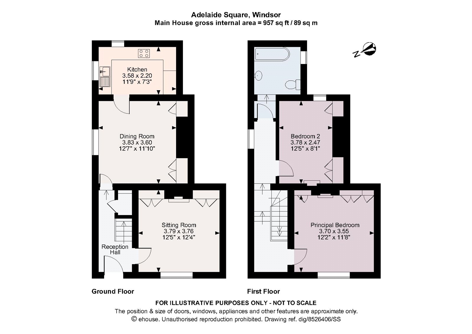 Adelaide Square, Windsor, Berkshire SL4, 2 bedroom end terrace house for sale 62729289