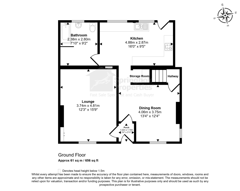 5, Kirkby Road, Leicester floorplan