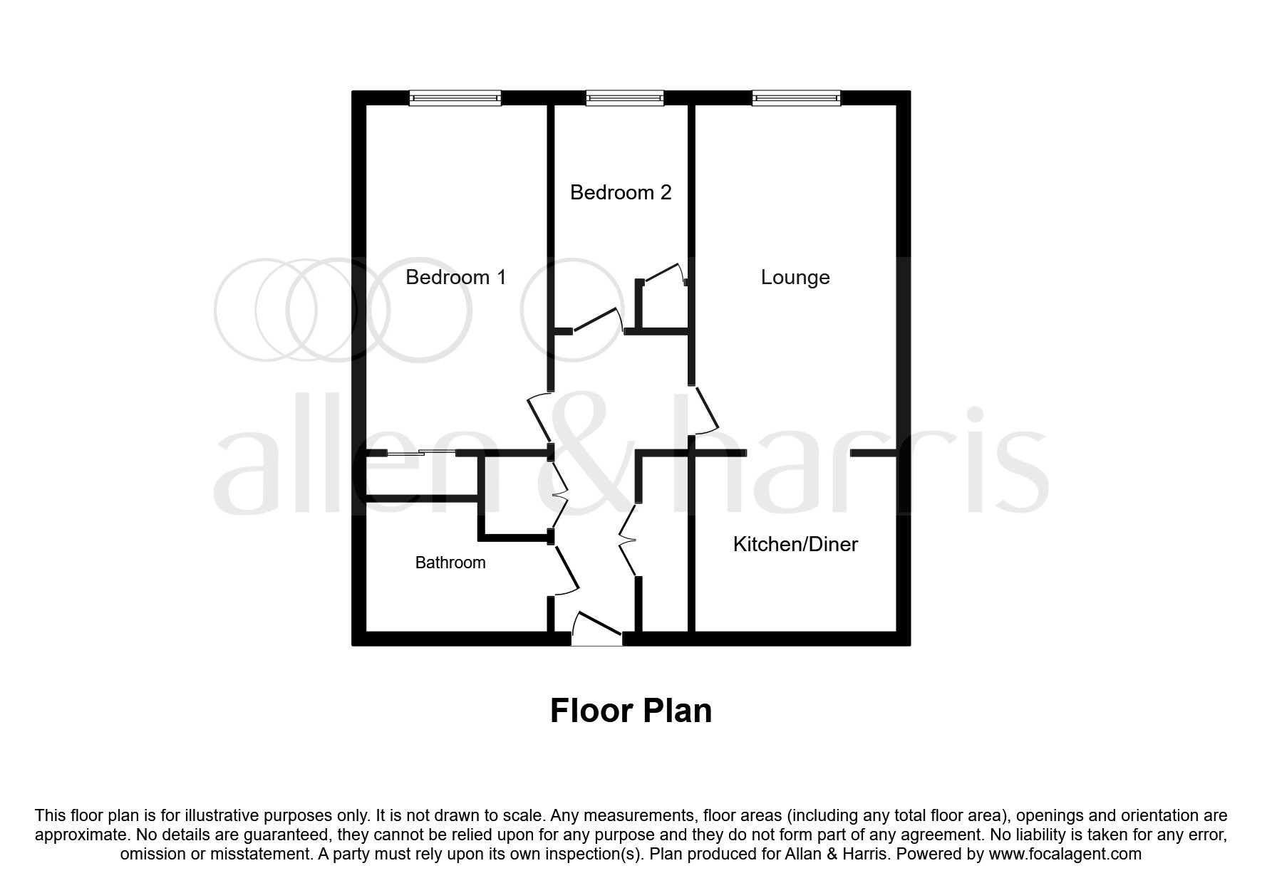 Fairacres Road, Didcot OX11, 2 bedroom flat for sale 56889716