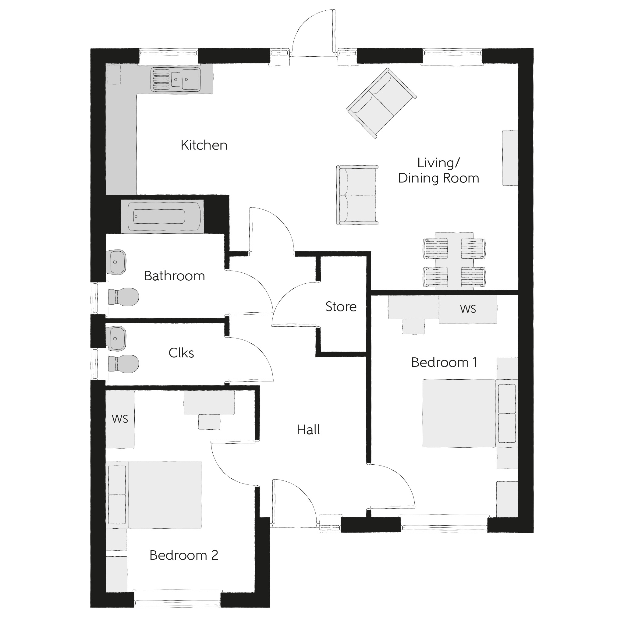 8, Boars Tye Road, Silver End floorplan