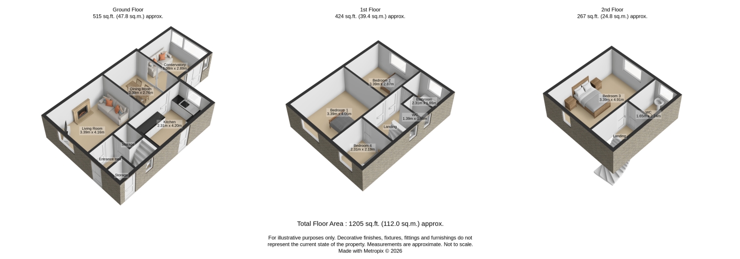 44, Sides Road, Pontefract floorplan