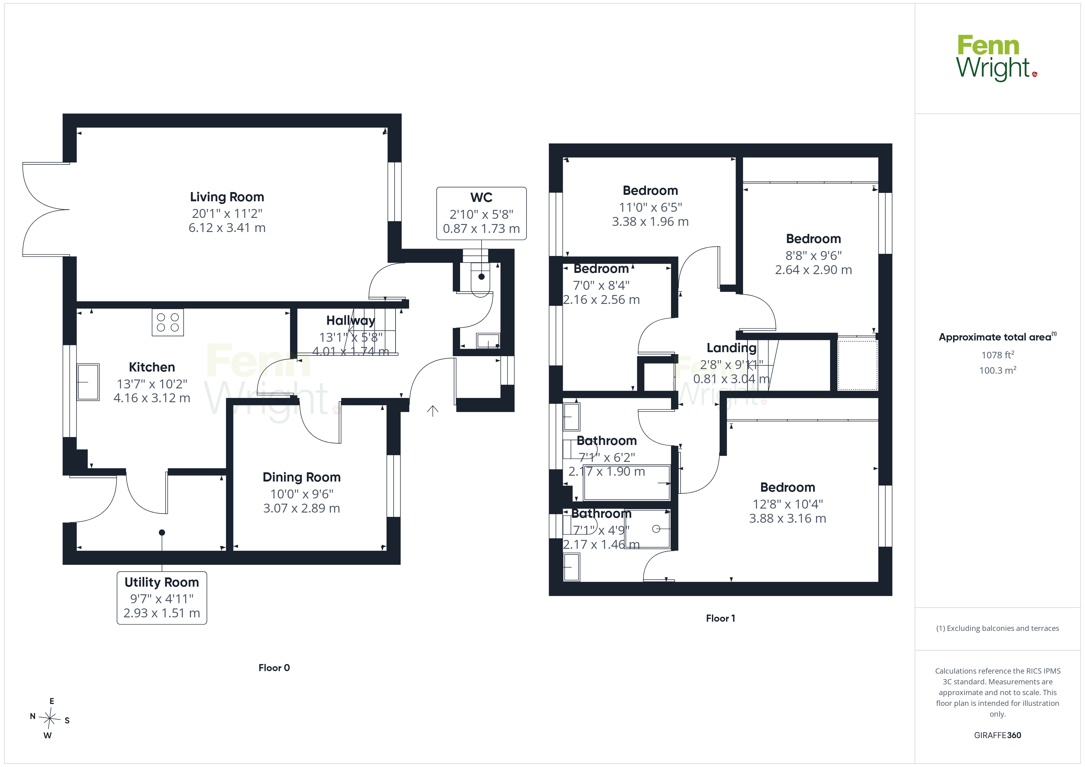 21, Bittern Close, Colchester floorplan