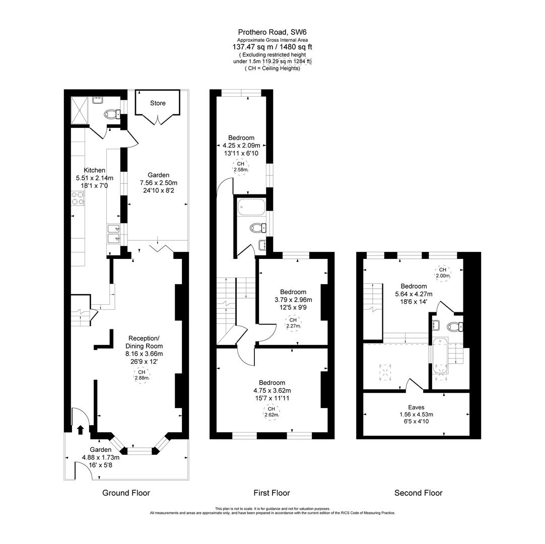 30, Prothero Road, Fulham floorplan