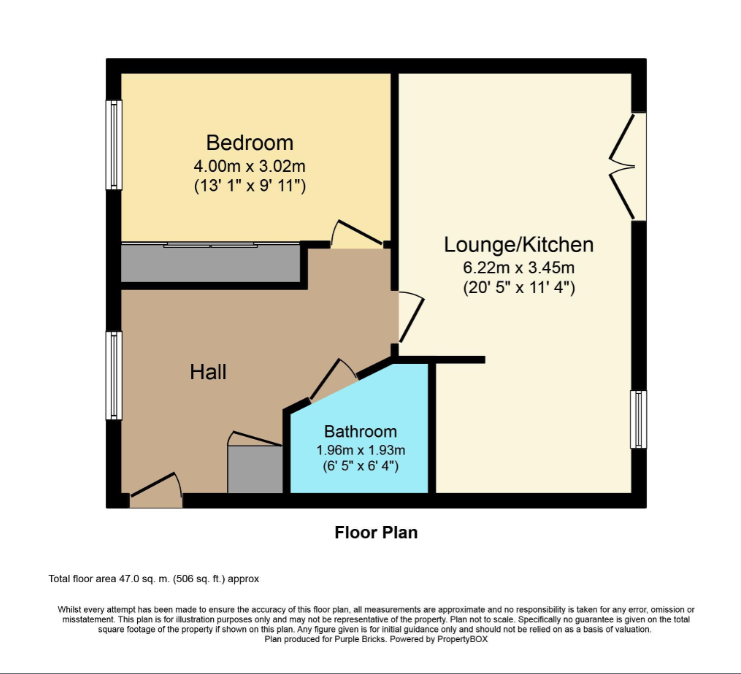 212, Guernsey Avenue, Chorley floorplan